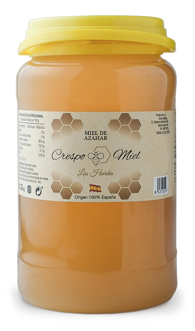 Miel de Azahar 2 Kg Crespomiel