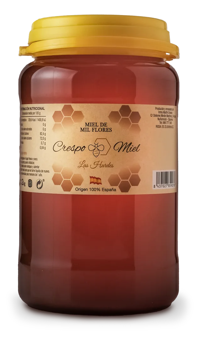 Miel de Mil Flores 2Kg Crespo Miel