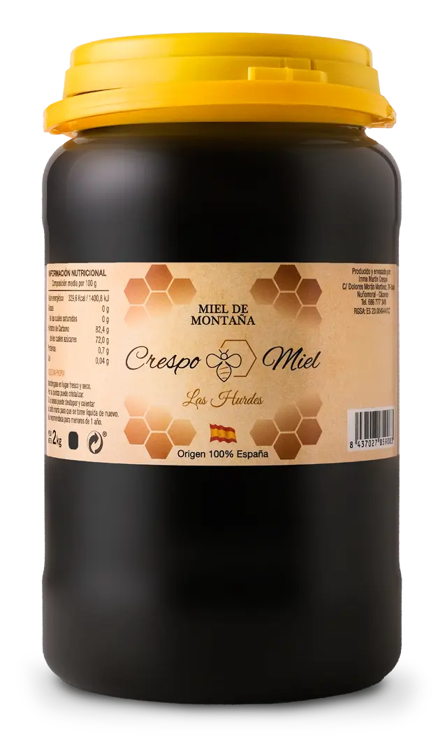 Miel de Montaña 2kg Crespomiel
